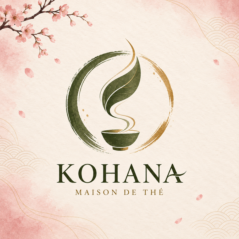 Concept de logo KOHANA Maison de Thé