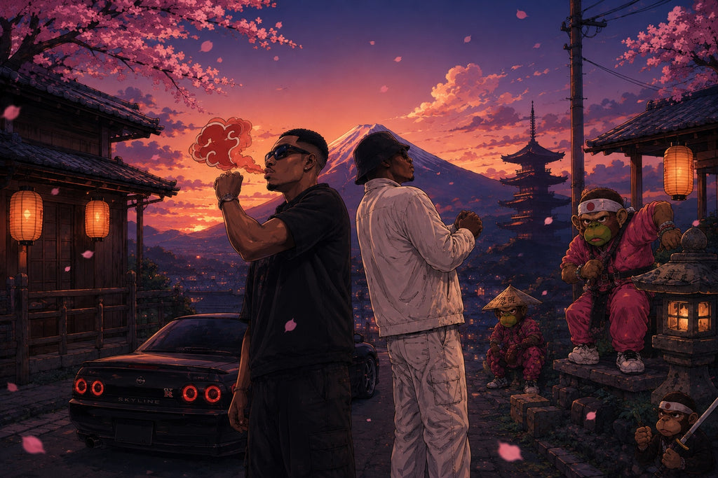 KAGE CONNECTION — illustration complète sans texte