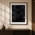 RYŪ NO KAGE encadré dans un intérieur japonais