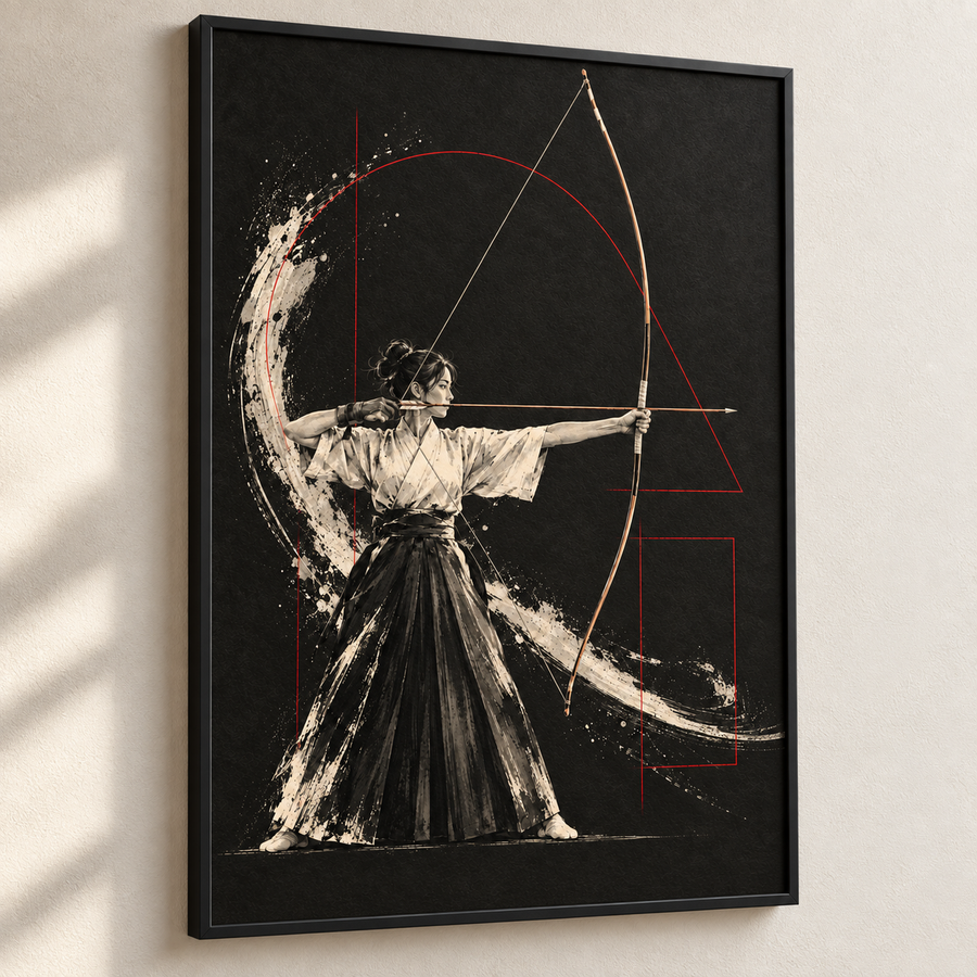KYŪDŌ — La Visée — Détail