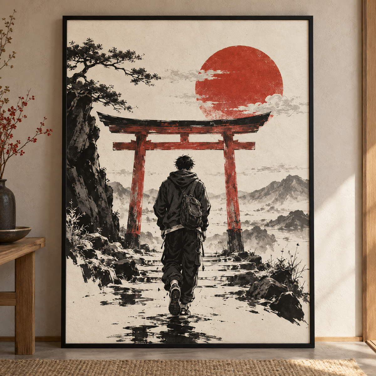 Le passage, illustration conceptuelle SLIMXHAKAGE